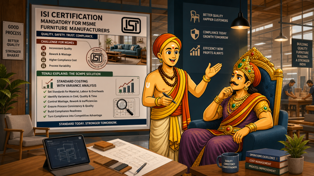 ISI certification mandatory for furniture manufactured by MSMEs 10 isi certification for msme furniture manufacturers