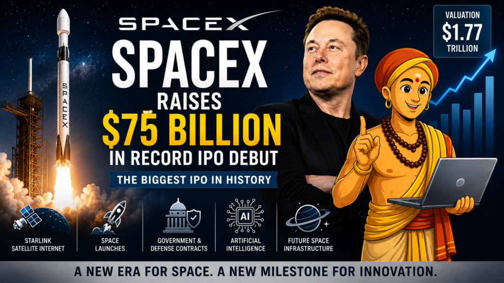 SpaceX Raised $75 Billion. The Real Story Is Not the Money. It's the Value.. 16 spacex ipo
