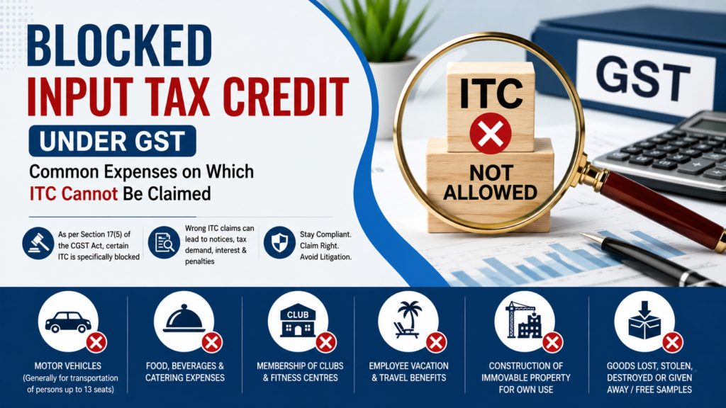 47 blocked credit gst