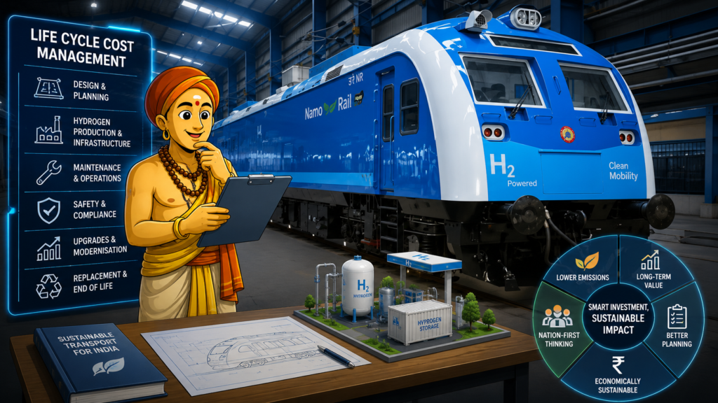 India's First Hydrogen Train Is Ready! The Real Test Begins After the Launch!! 21 hydrogen train