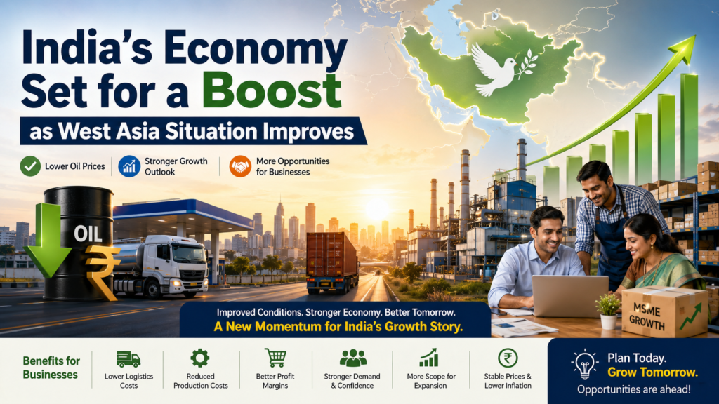 India's Economy Set for a Boost as West Asia Situation Improves: What It Means for MSMEs and Businesses 57 west asia situation improves